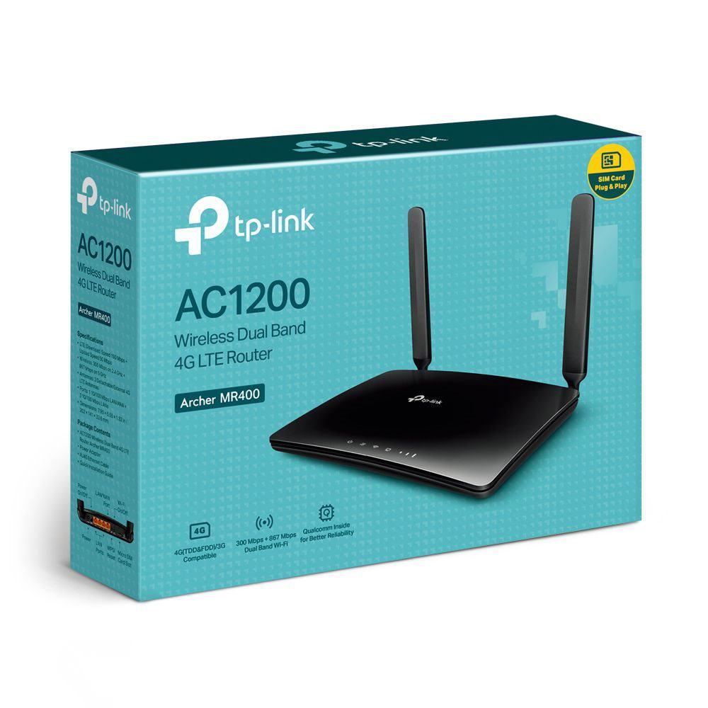 ARCHER MR400 TP-LINK 1200 MBPS DUAL BAND 3G-4G LTE ROUT